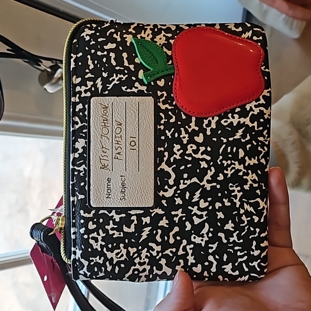 Betsey Johnson Composition Wristlet